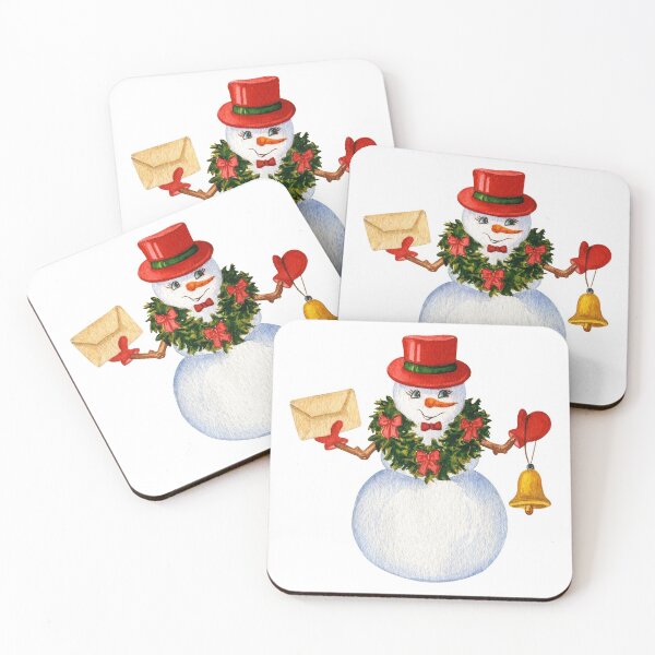 Item preview, Snowman with letter and bell  designed and sold by Marcu Ioachim.