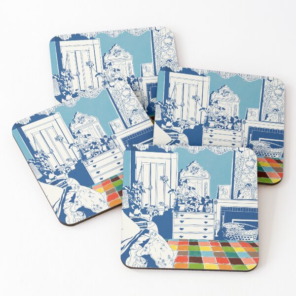 Item preview, Bedroom Blue designed and sold by Nesil Kalenderoglu Bossert.