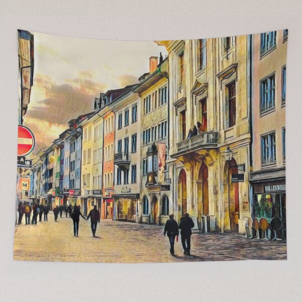 Item preview, Winterthur Streets designed and sold by Sofia-Draws.