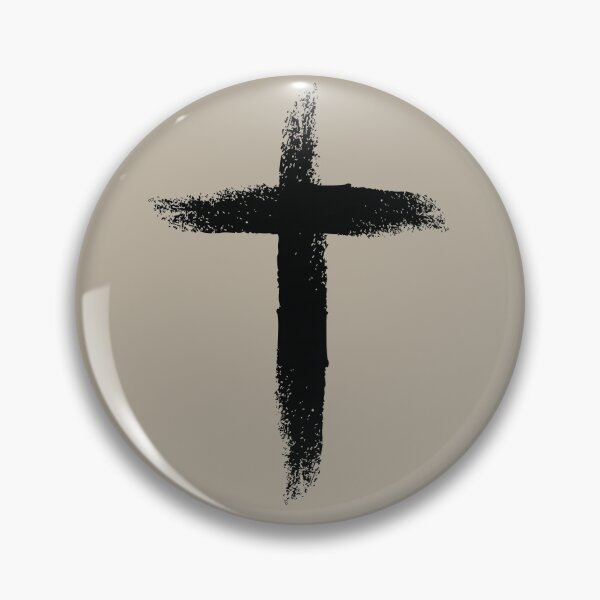 Item preview, Christ died for us  - Romans 5:8 Spray Painted Cross designed and sold by Trinity Designs.