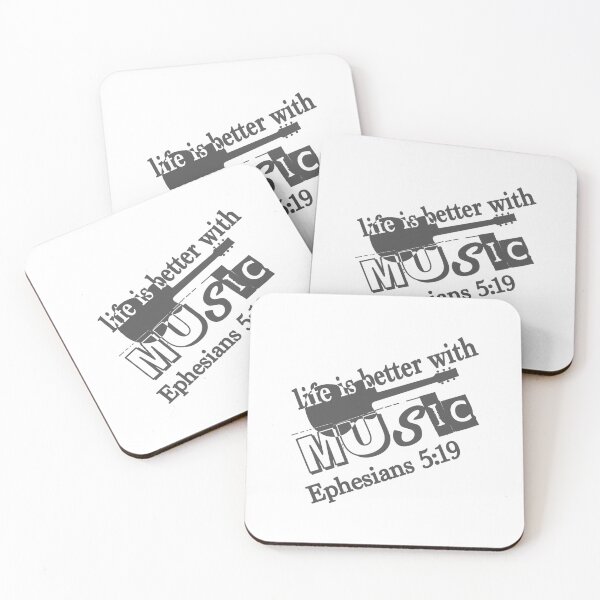Item preview, Christian Design - Life is Better with Music  designed and sold by simplydesignart.
