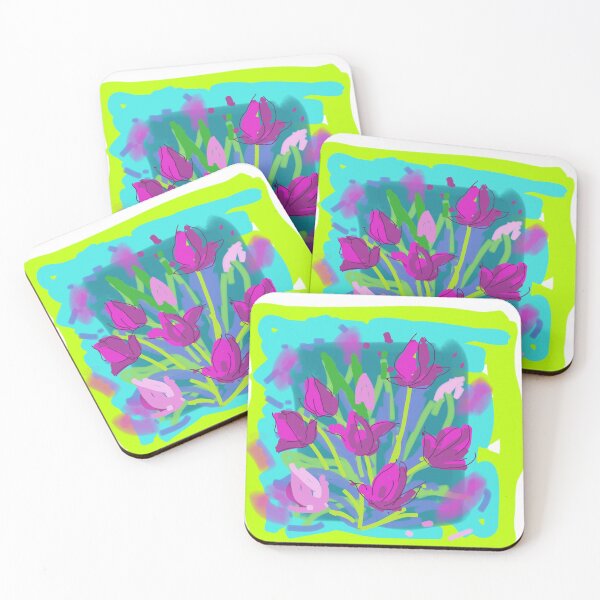 Item preview, Purple Tulips designed and sold by ChilliTulip.
