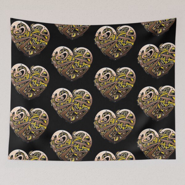 Item preview, Gold Shades Geared This Way black background  designed and sold by AuDHDesigns AUS .