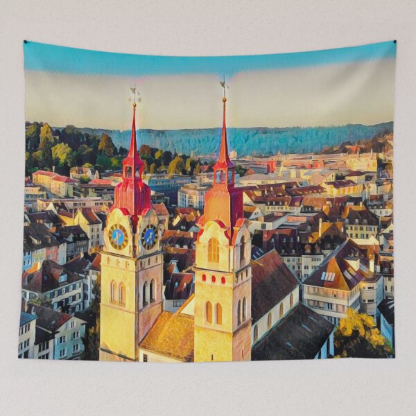 Item preview, Winterthur Skyline designed and sold by Sofia-Draws.