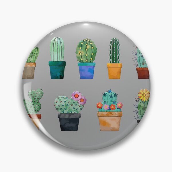Item preview, Kawaii cactus icons designed and sold by violetcharlotte.