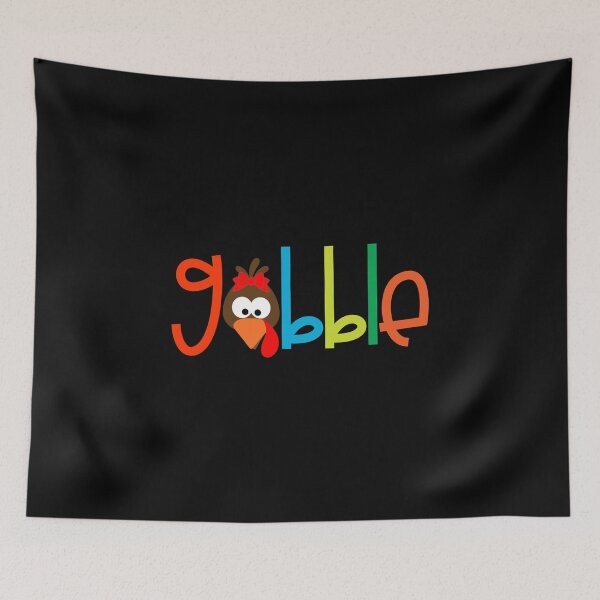 Item preview, gobble gobble thanksgiving turkey designed and sold by JustBeReale.
