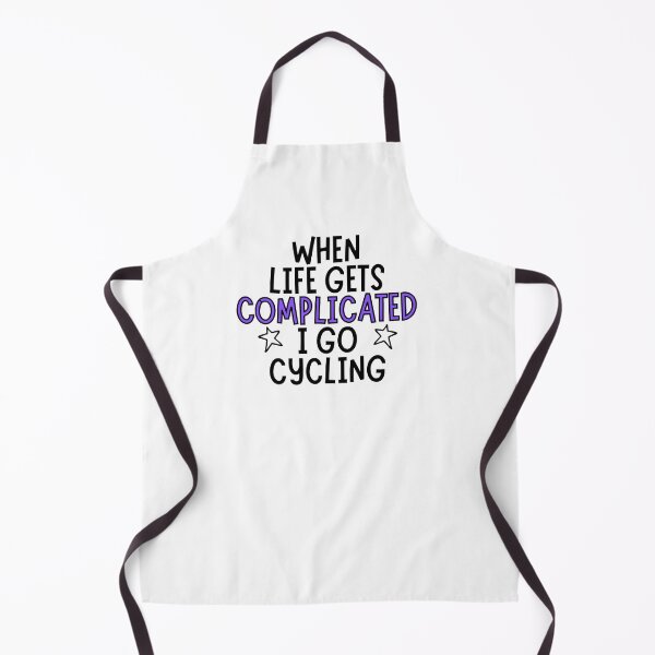 Item preview, When life gets complicated I go cycling designed and sold by TheGreenGoat.