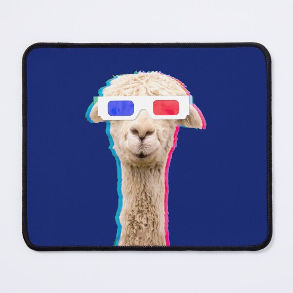 Item preview, 3d glasses party llama designed and sold by Orloff.