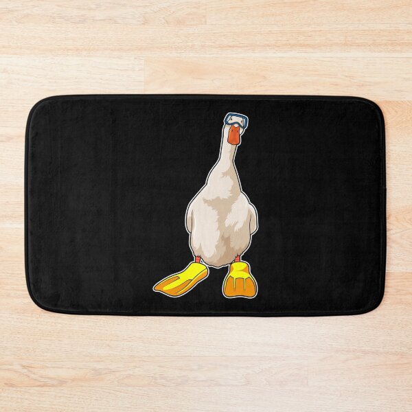 Item preview, Duck as Diver with Flippers designed and sold by Snabdesign84.