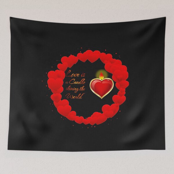 Item preview, Love is a candle shining the world T-Shirt / Funny Candle Shirt / Candle Gift for Women Men designed and sold by iconra.