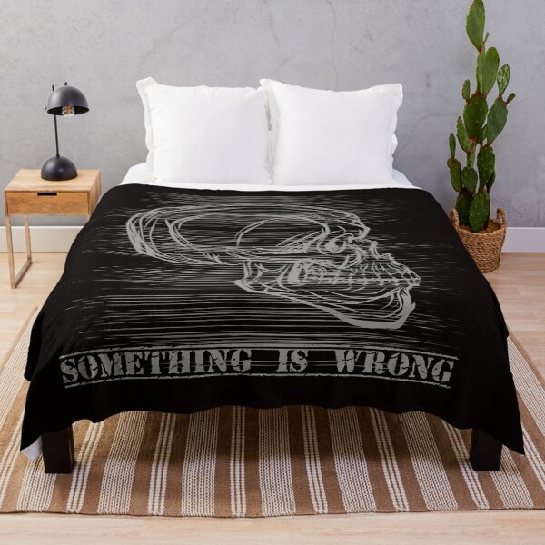 Item preview, Something is wrong - Skull designed and sold by RebeccaRe.