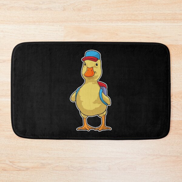 Item preview, Duck as Student with Backpack & Cap designed and sold by Snabdesign84.
