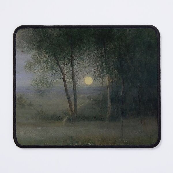 Item preview, Dusk landscape with birches. Painted by Anna Billing (1849-1927) designed and sold by Art Outlaws.