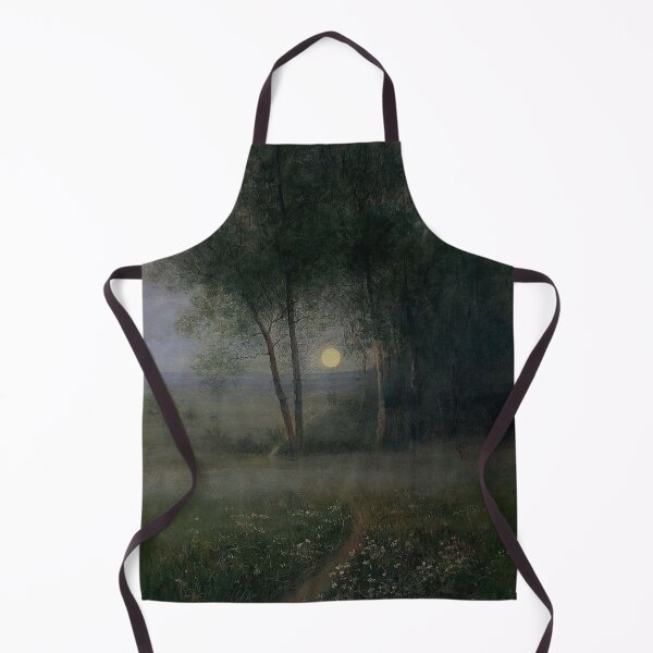 Item preview, Dusk landscape with birches. Painted by Anna Billing (1849-1927) designed and sold by Art Outlaws.