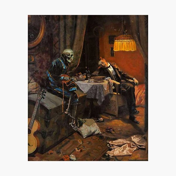 Erich Plontke "The Drinker" 1910 Photographic Print