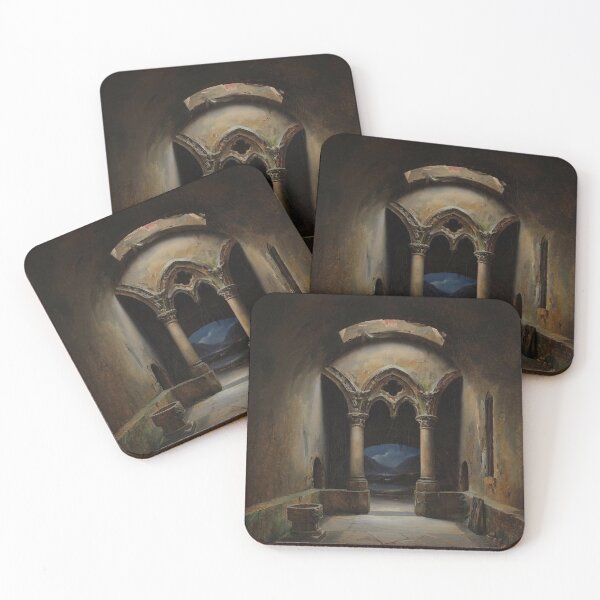 Item preview, Gothic Chapel. Painted by Charles Marie Bouton (1781-1853 designed and sold by Art Outlaws.