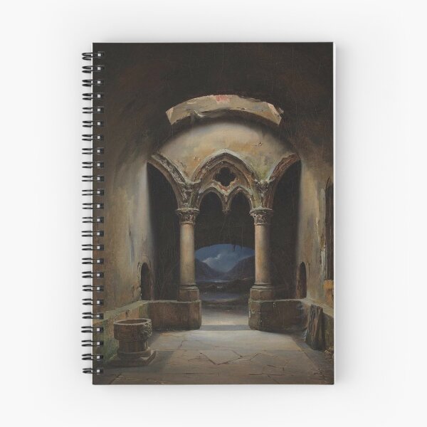 Item preview, Gothic Chapel. Painted by Charles Marie Bouton (1781-1853 designed and sold by Art Outlaws.