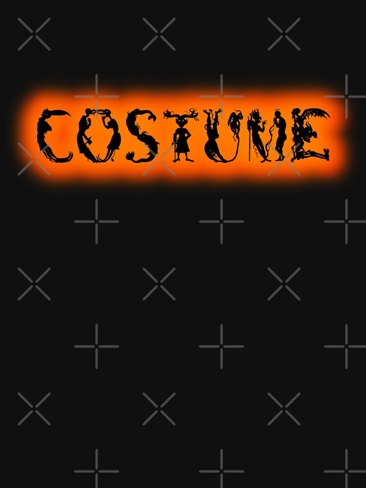 Monster-Lettered Costume (Orange) by Thogek