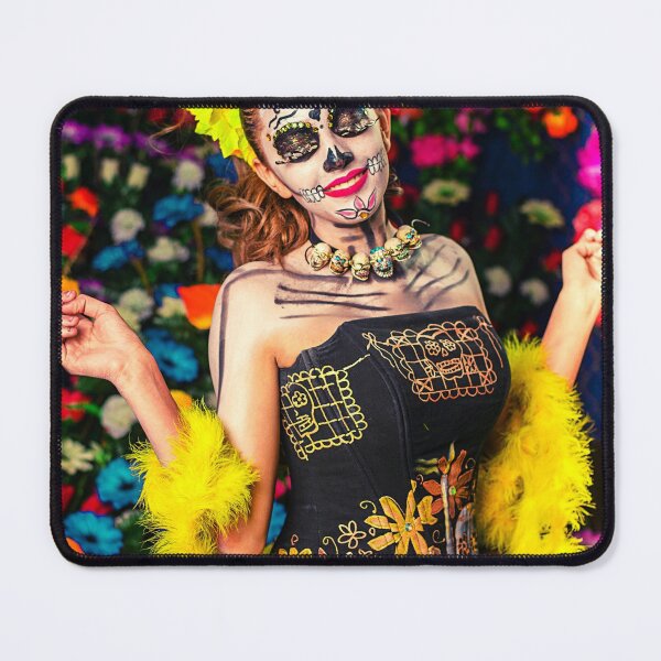 Item preview, WOMAN WITH TATTOO FACE designed and sold by Tipon.