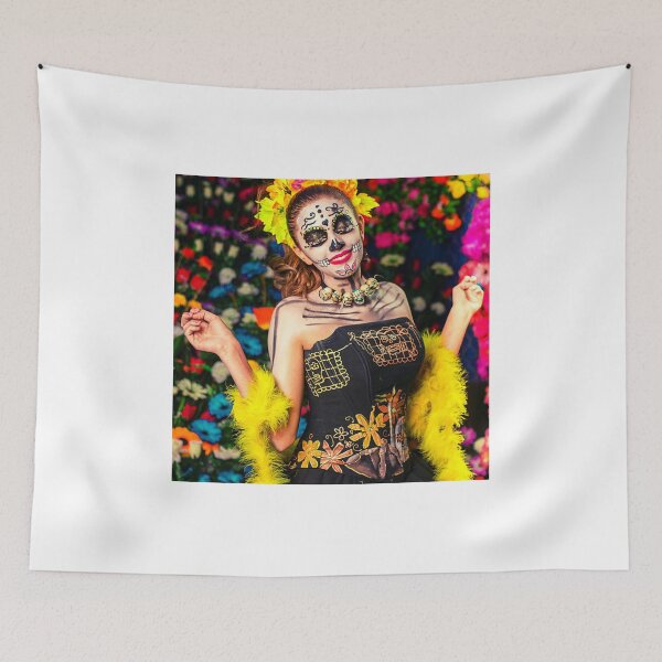 Item preview, WOMAN WITH TATTOO FACE designed and sold by Tipon.