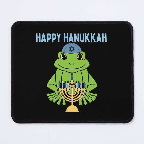 Item preview, Cute Hanukkah Frog Menorah Happy Hanukkah designed and sold by funnytshirtemp.