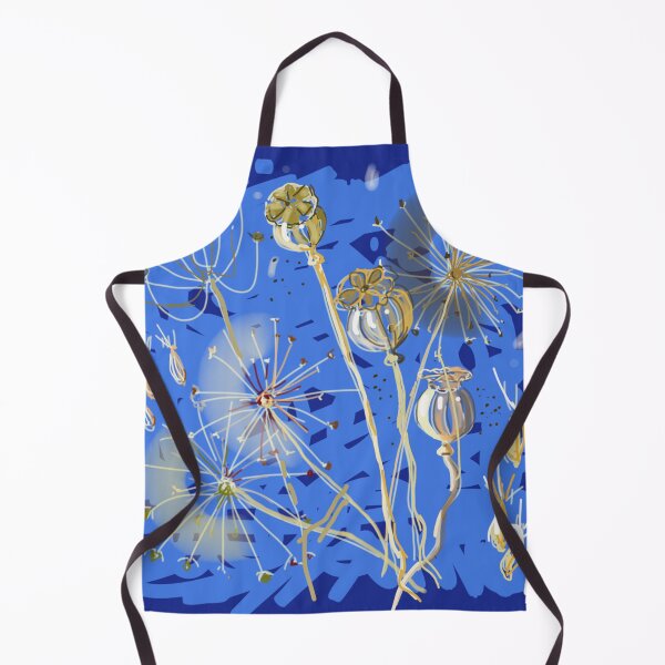 Item preview, Beautiful Blue Seed Heads designed and sold by ChilliTulip.
