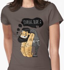 Classic dude Women's Fitted T-Shirt