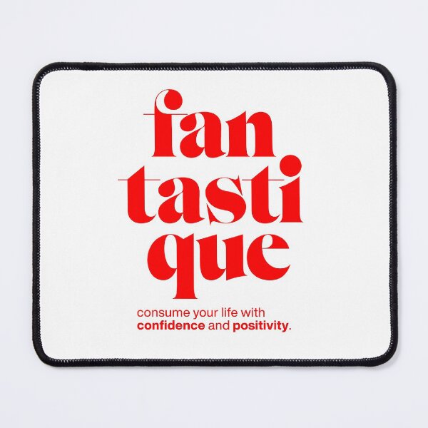 Item preview, fantastique statement print: consume your life with confidence and positivity. designed and sold by TrueType.