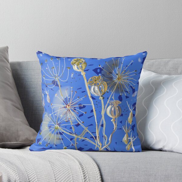 Item preview, Beautiful Blue Seed Heads designed and sold by ChilliTulip.