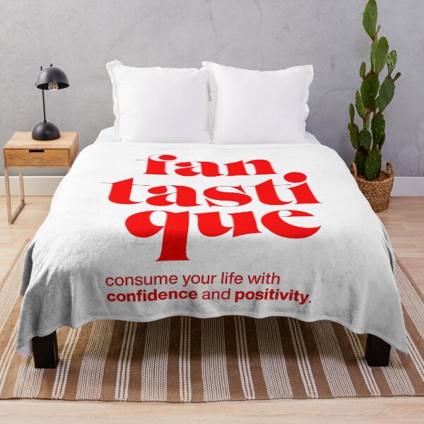 Item preview, fantastique statement print: consume your life with confidence and positivity. designed and sold by TrueType.