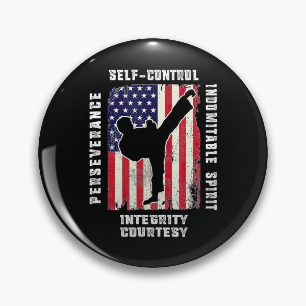 Item preview, Cool American Flag Taekwondo Gift  Tae Kwon Do Martial Arts  designed and sold by Jotaroxa1j.