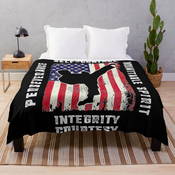 Item preview, Cool American Flag Taekwondo Gift Tae Kwon Do Martial Arts designed and sold by Jotaroxa1j.