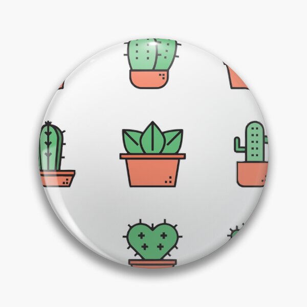 Item preview, cute cactus icons designed and sold by violetcharlotte.