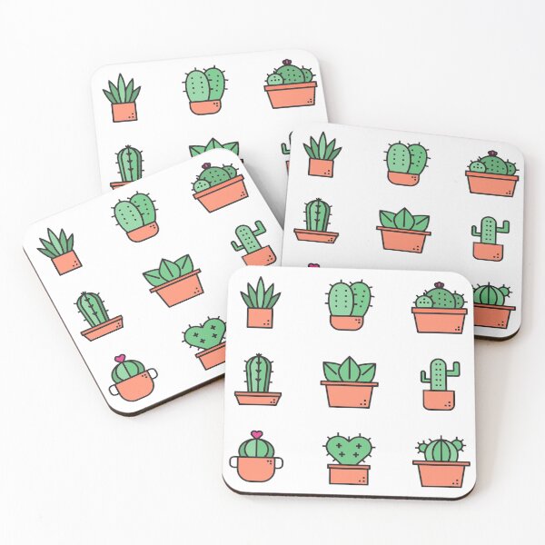 Item preview, cute cactus icons designed and sold by violetcharlotte.