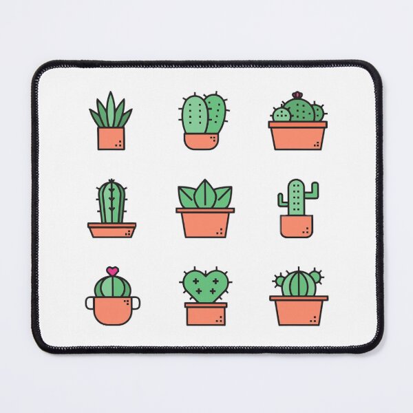 Item preview, cute cactus icons designed and sold by violetcharlotte.