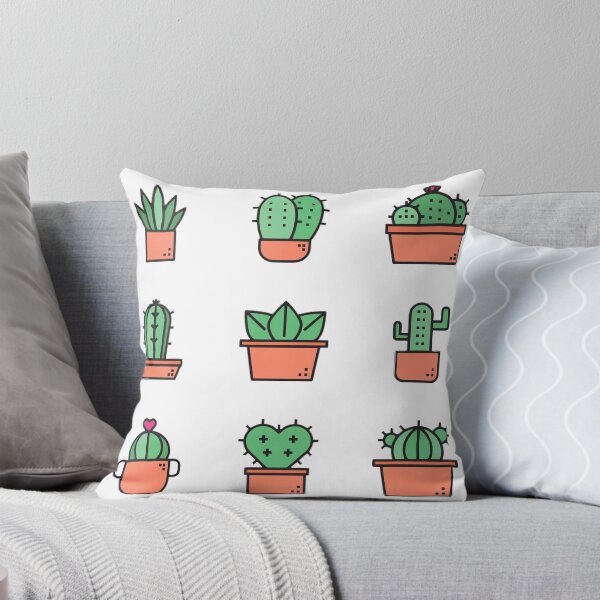 Item preview, cute cactus icons designed and sold by violetcharlotte.