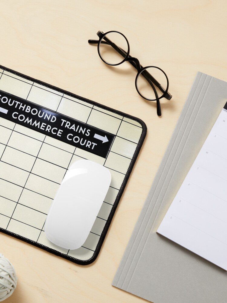 Alternate view of Southbound Trains Toronto Subway Sign Mouse Pad