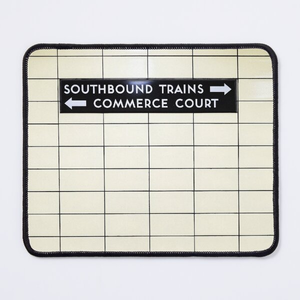 Item preview, Southbound Trains Toronto Subway Sign designed and sold by stationtoronto.