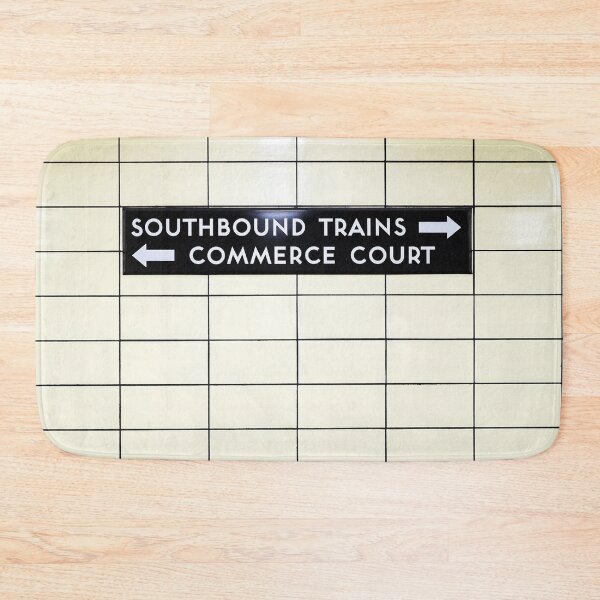 Item preview, Southbound Trains Toronto Subway Sign designed and sold by stationtoronto.