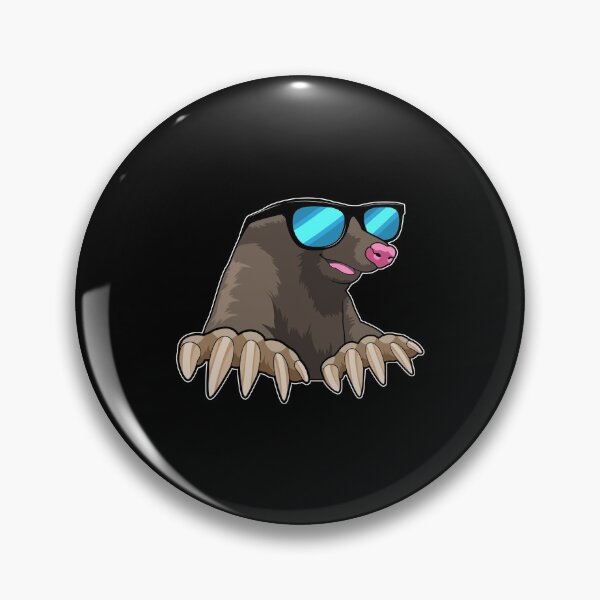 Item preview, Mole with Sunglasses designed and sold by Snabdesign84.