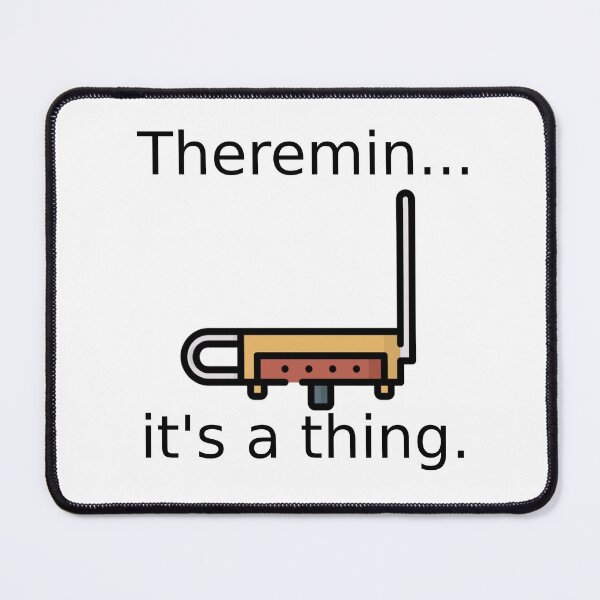Item preview, it's a thing. - Funny Theremin designed and sold by Zion-Weiss.