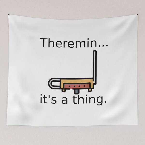 Item preview, it's a thing. - Funny Theremin designed and sold by Zion-Weiss.