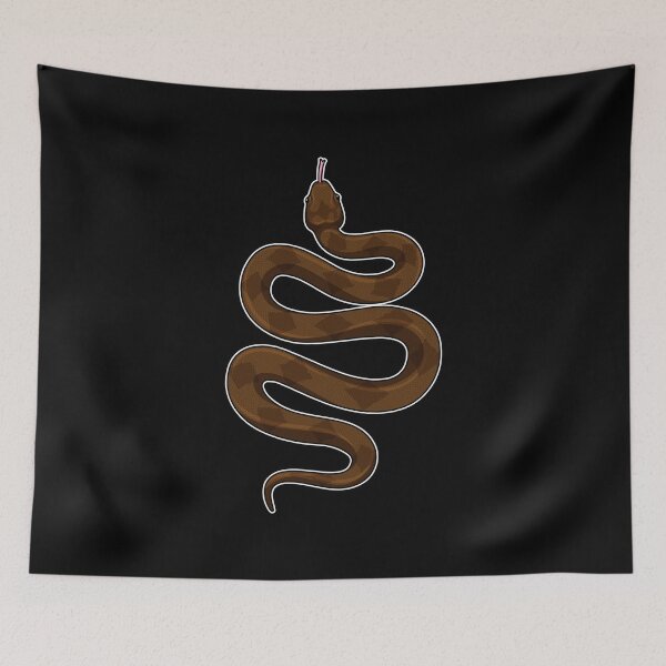 Item preview, Snake with brown Stripes designed and sold by Snabdesign84.