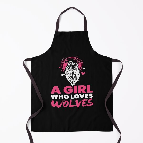 Item preview, Girl Who Loves Wolves Wilderness Wild designed and sold by MooonTees.