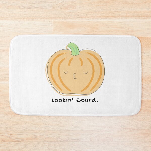 Item preview, Looking Gourd Pumpkin Food Pun designed and sold by ZestyFruit.