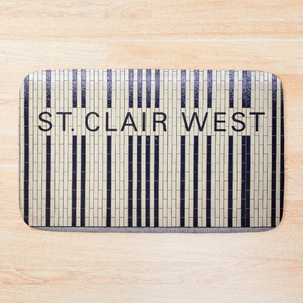 Item preview, Toronto St. Clair West Subway Station Sign designed and sold by stationtoronto.
