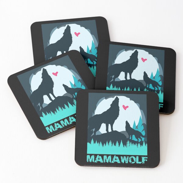 Item preview, Mama Wolf Howl Wilderness Wildlife designed and sold by MooonTees.