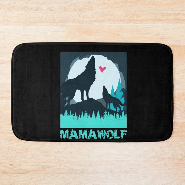 Item preview, Mama Wolf Howl Wilderness Wildlife designed and sold by MooonTees.