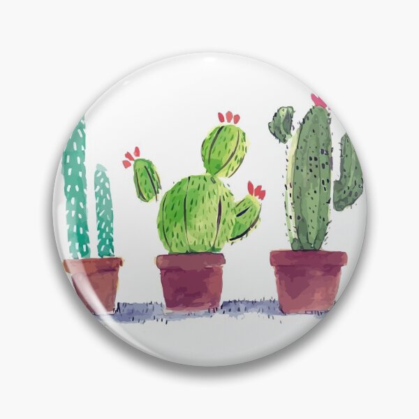 Item preview, watercolor cactus designed and sold by violetcharlotte.