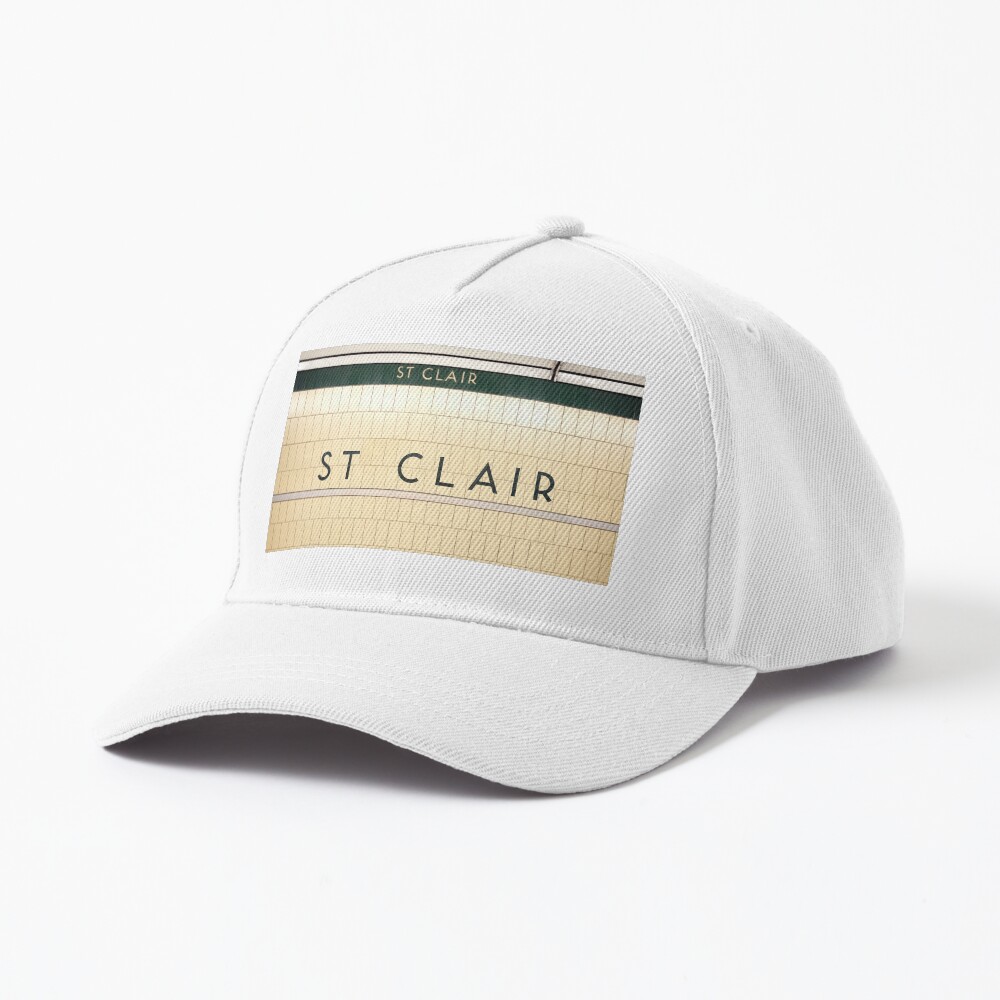 Toronto St. Clair Subway Station Sign Cap